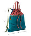 Mountain Classic Drawstring Pack, Spruce/Tuscan Olive, small image number 4