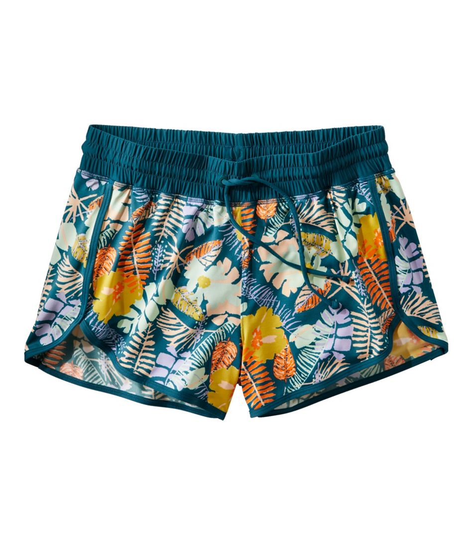 Women's UPF 50+ Knit Shorts, Print | Swimwear at L.L.Bean
