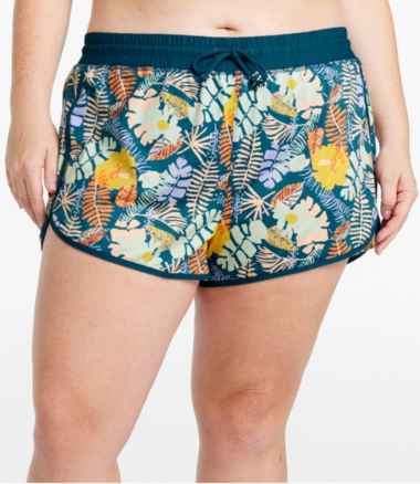 Women's UPF 50+ Knit Shorts, Print