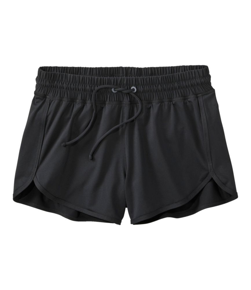 Women's UPF 50+ Knit Shorts, Black, small image number 1