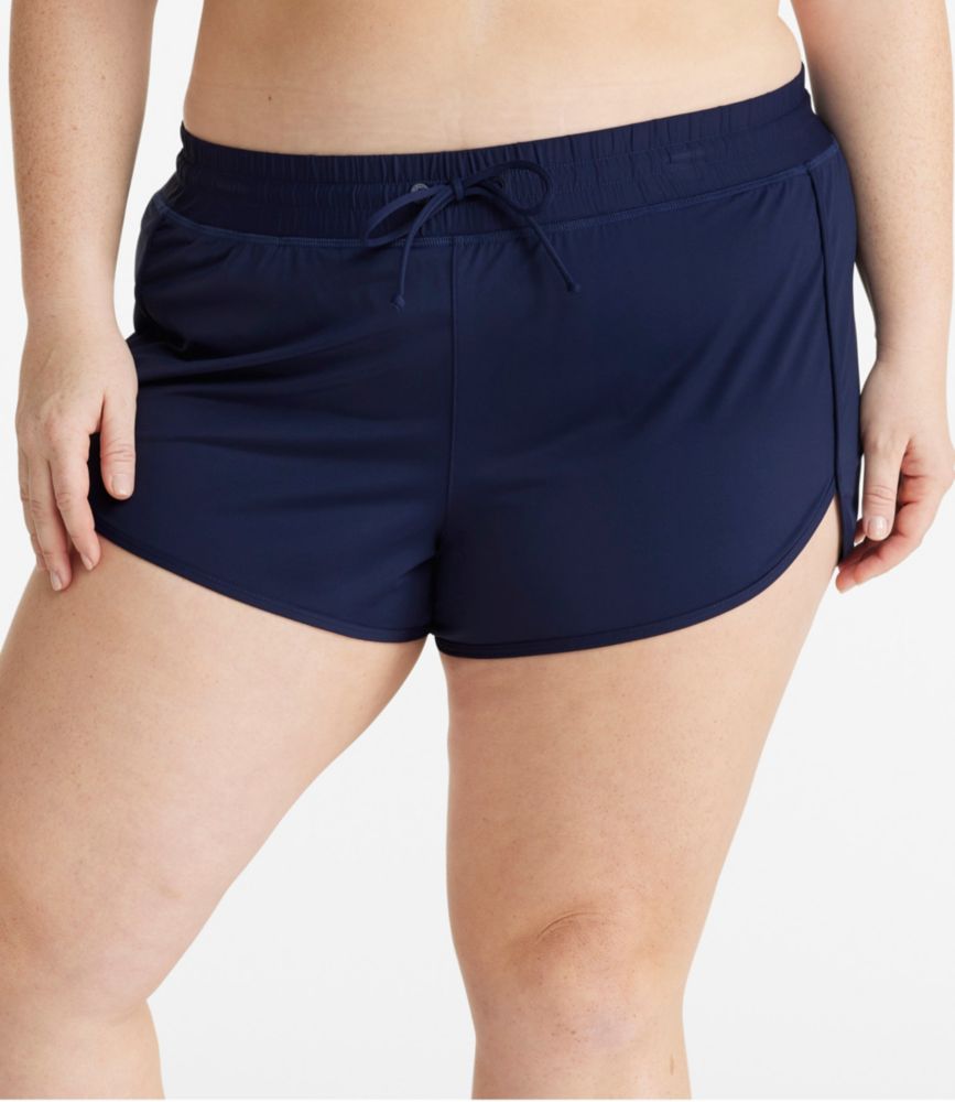 Women's UPF 50+ Knit Shorts, Darkest Navy, small image number 1