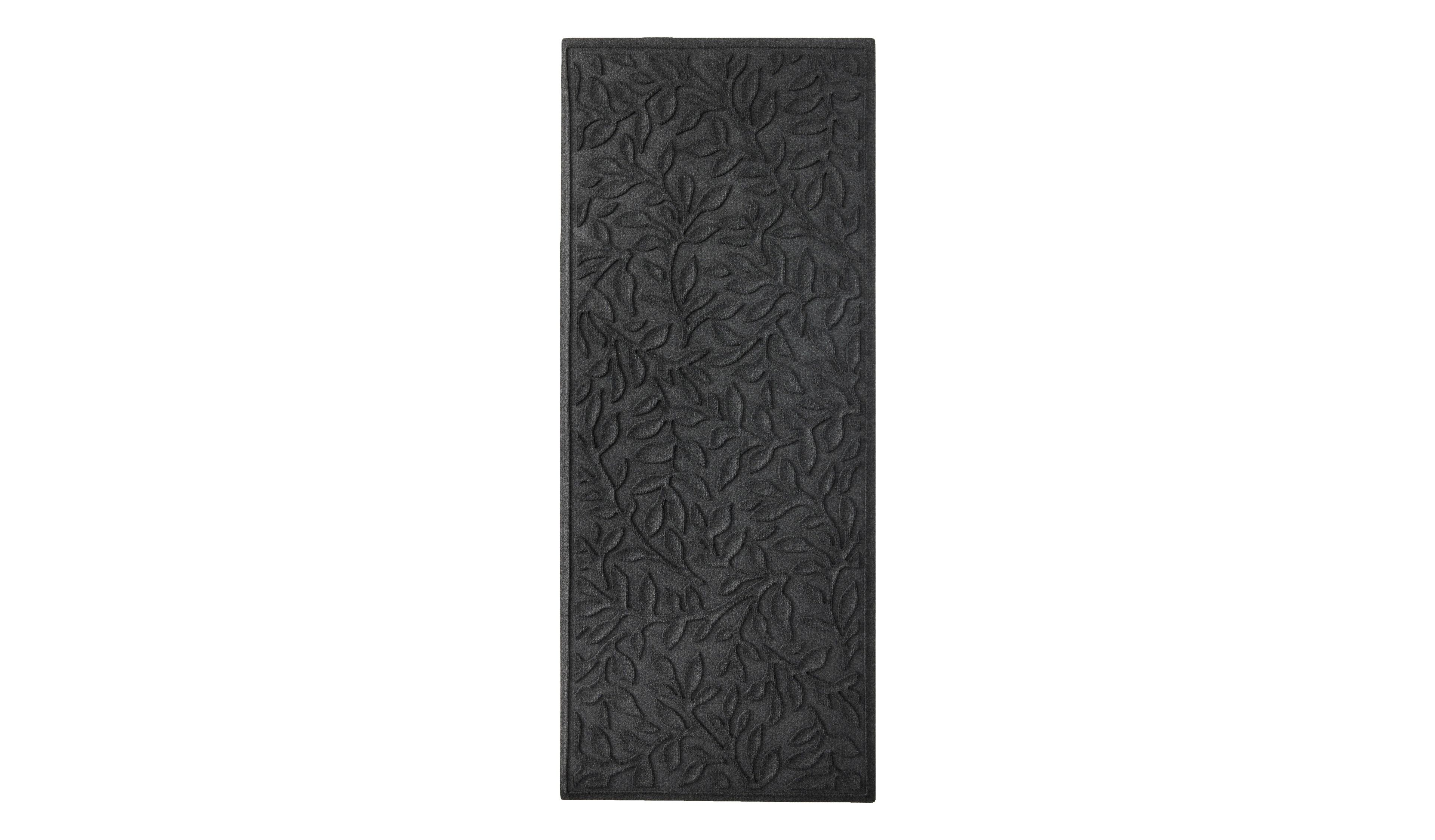 Heavyweight Recycled Waterhog Mat Runner, Woodland Leaf