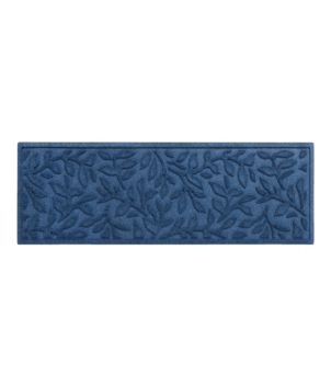 Heavyweight Recycled Waterhog Mat Runner, Woodland Leaf