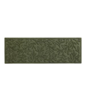 Heavyweight Recycled Waterhog Mat Runner, Woodland Leaf