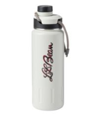 L.L.Bean Classic Water Bottle Emerald Spruce, Stainless Steel