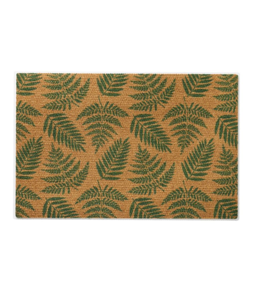 Duracoir Doormat, Fern, Natural/Green, small image number 1