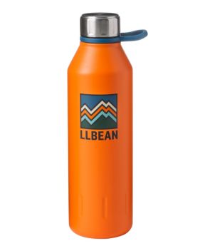 L.L.Bean Classic Water Bottle Emerald Spruce, Stainless Steel