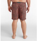 Men's Classic Supplex Sport Shorts, Belted, Print, 8"