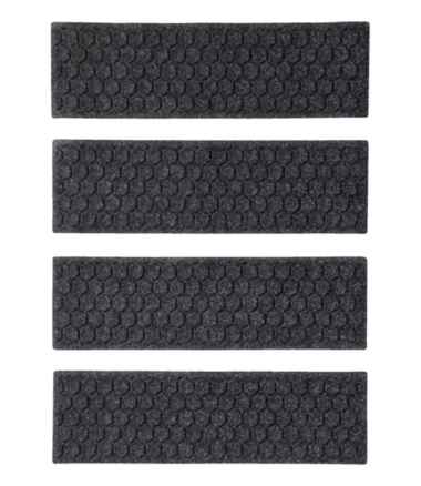 Washable Waterhog Mat, Stair Treads, Set of Four, Honeycomb