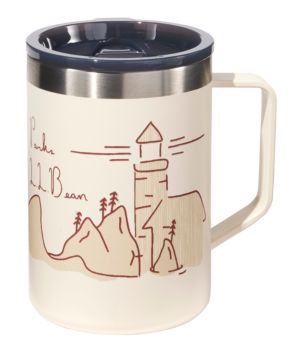 L.L.Bean Insulated Camp Mug, Print