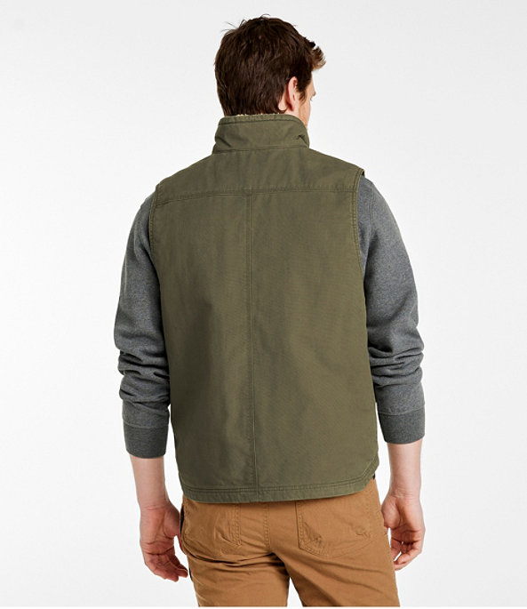 Men's Insulated Utility Vest, Marsh Brown, largeimage number 2