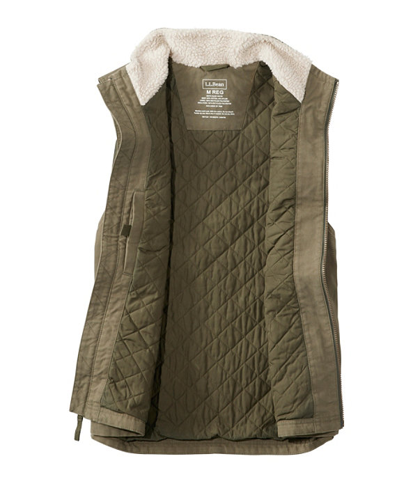 Men's Insulated Utility Vest, Marsh Brown, large image number 5