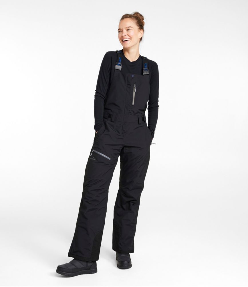 Women's Wildcat Bib Pants, Black, small image number 2