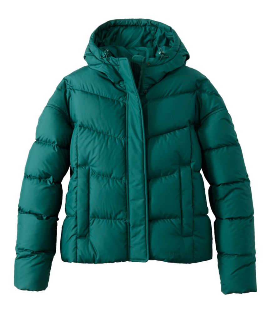 Green puffer coat womens online