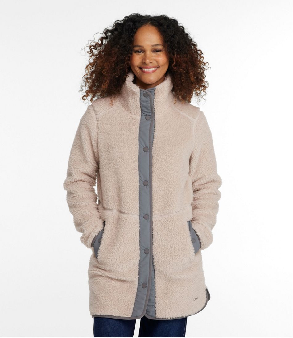 Women's Bean's Sherpa Fleece Coat | Fleece Jackets at L.L.Bean
