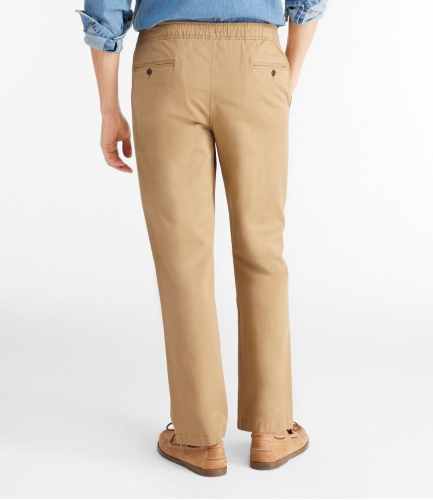 Men's Lakewashed® Stretch Khakis, Comfort Waist, Standard Fit, Straight Leg, Navy, small image number 3