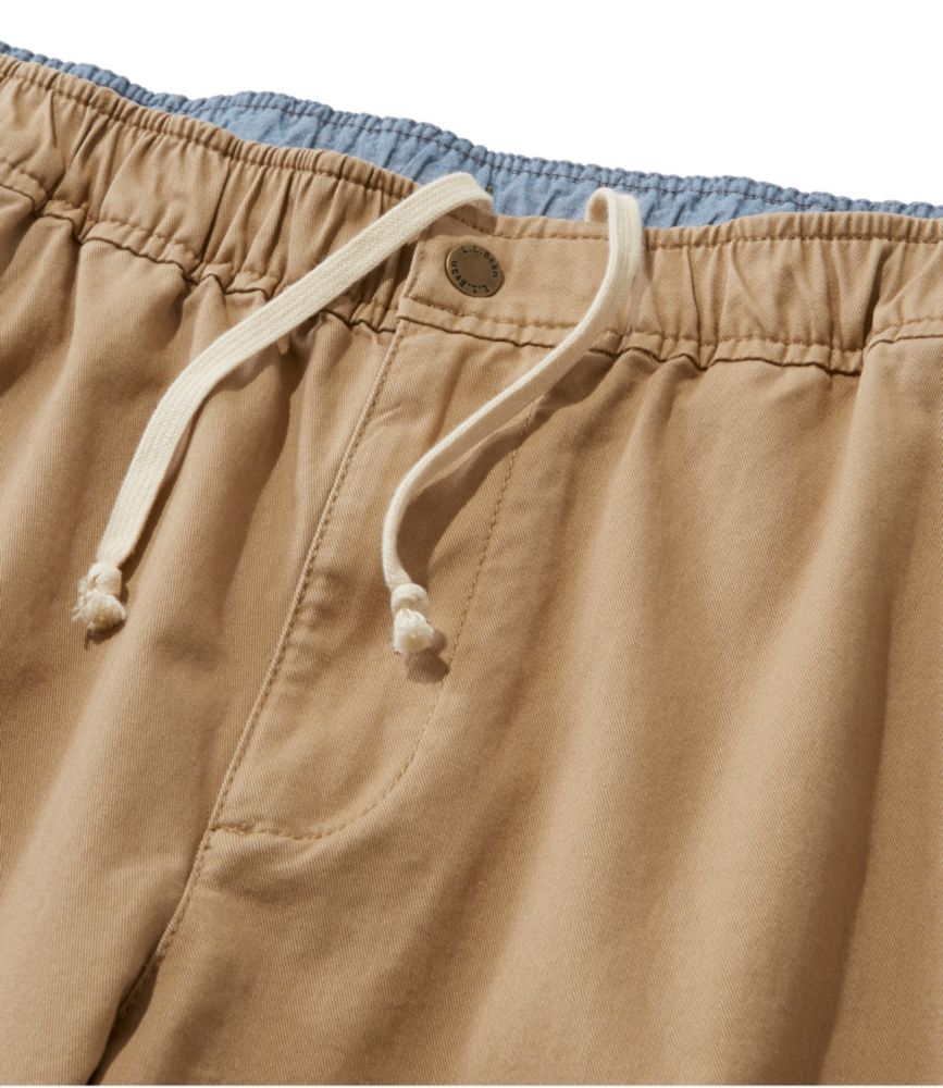 Men's Lakewashed® Stretch Khakis, Comfort Waist, Standard Fit, Straight Leg, Navy, small image number 4