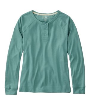 Women's Restorative Sleepwear, Long-Sleeve Henley