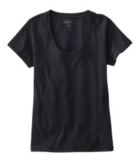 Women's Signature Rangeley Cotton Tee, Scoopneck