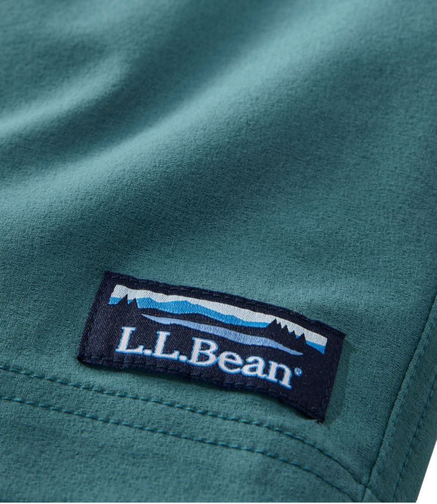 Men's Vacationland Stretch Swim Trunks, 8", Bayside Blue, small image number 8