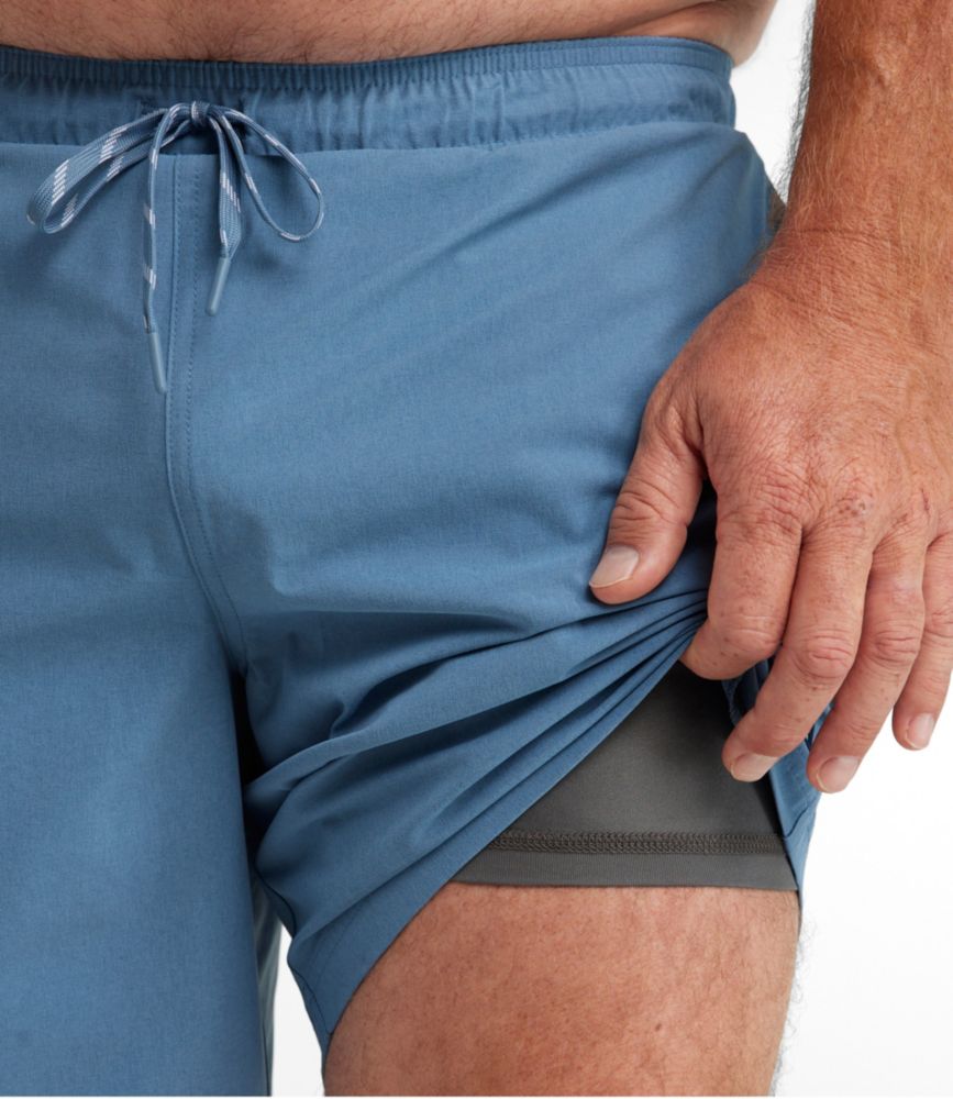 Men's Vacationland Stretch Swim Trunks, 8