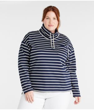 Women's Heritage Mariner Top, Funnelneck Stripe