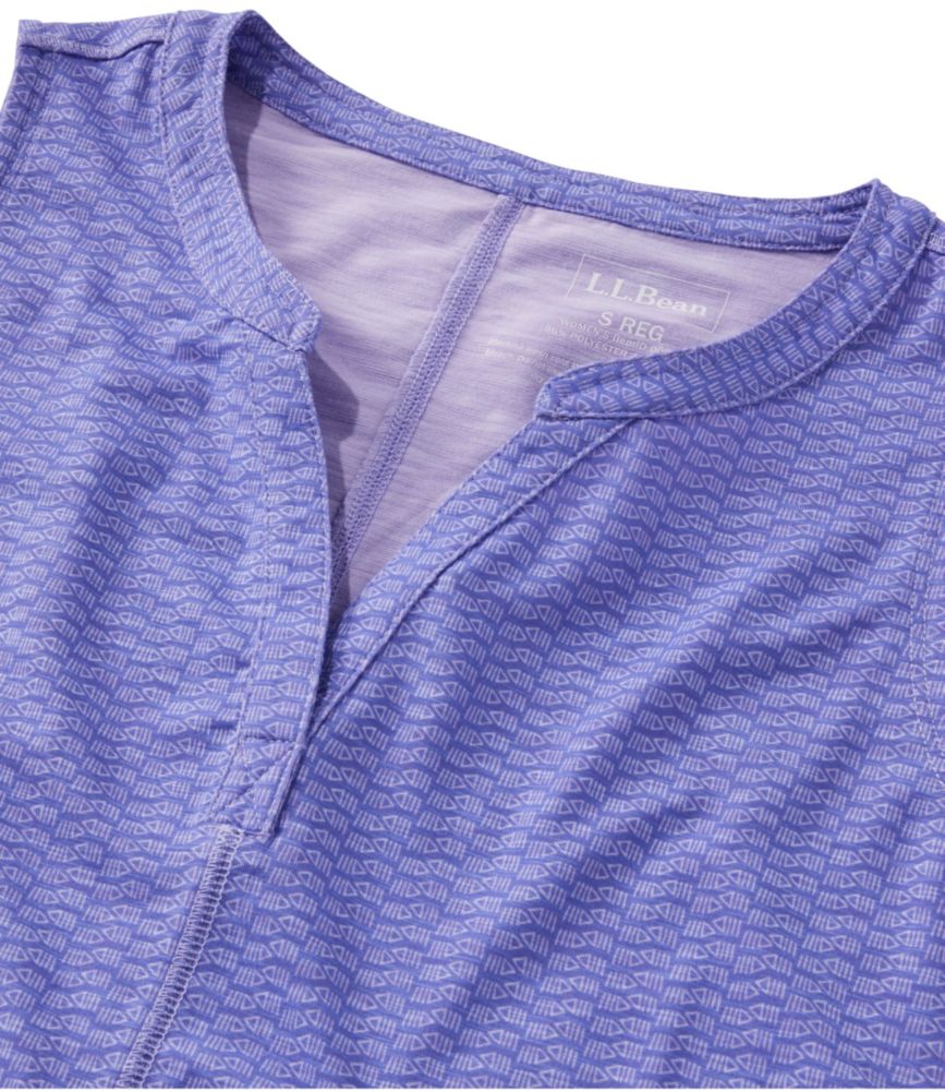 Women's Streamside Tank, Splitneck Print