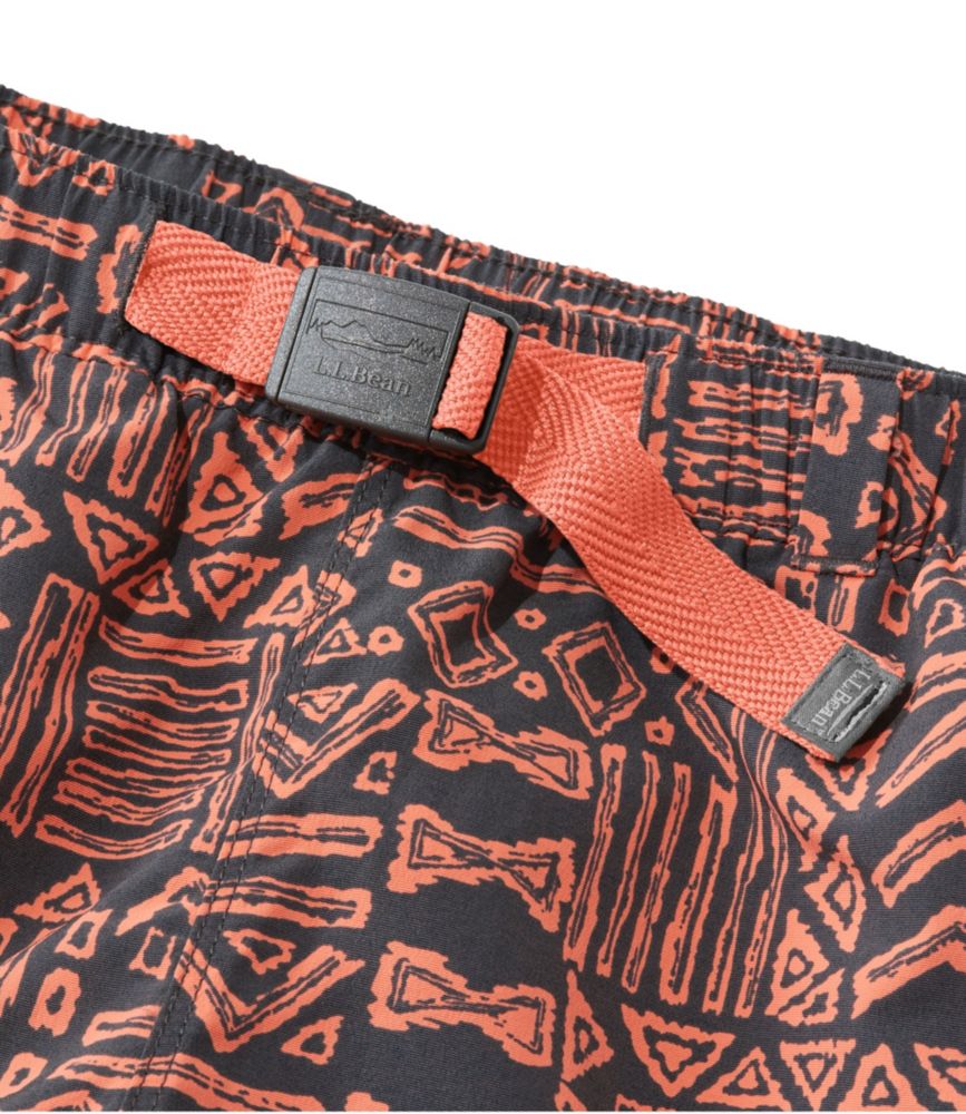 Women's Supplex Belted Shorts, Print, Ember Geo Print/Wild Salmon, small image number 2