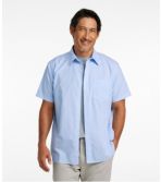 Men's Bean's Wrinkle-Free Everyday Shirt, Traditional Untucked Fit, Short-Sleeve