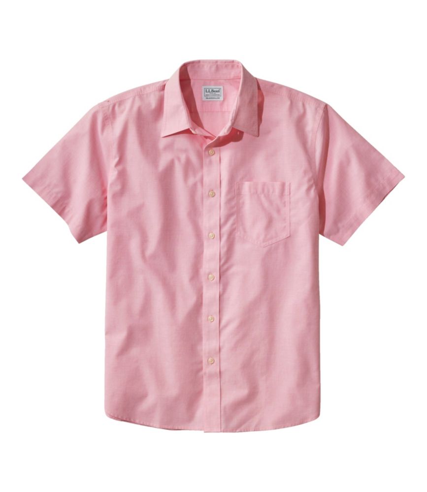 Men's Bean's Wrinkle-Free Everyday Shirt, Traditional Untucked Fit, Short-Sleeve