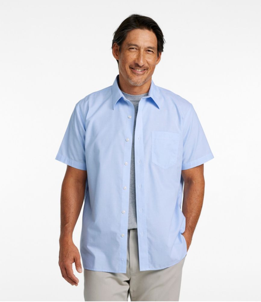 Men's Bean's Wrinkle-Free Everyday Shirt, Traditional Untucked Fit