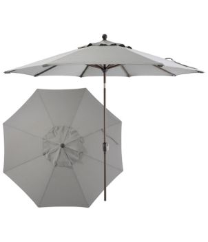 Weather-Resistant 9' Market Umbrella, Push Button