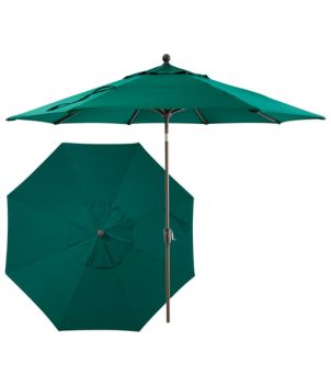 Weather-Resistant 9' Market Umbrella, Push Button