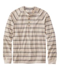 SpearPoint Apparel Men's Long Sleeve Henley Slit V-Neck Banded Notch Collar  Shirt - Soft Cotton Blend, Stretch, Wrinkle-Free at  Men’s Clothing