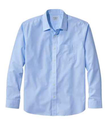 Men's Wrinkle-Free Everyday Shirt, Traditional Untucked Fit, Long-Sleeve