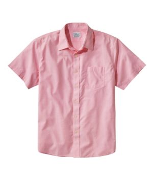 Men's Bean's Wrinkle-Free Everyday Shirt, Traditional Untucked Fit, Short-Sleeve