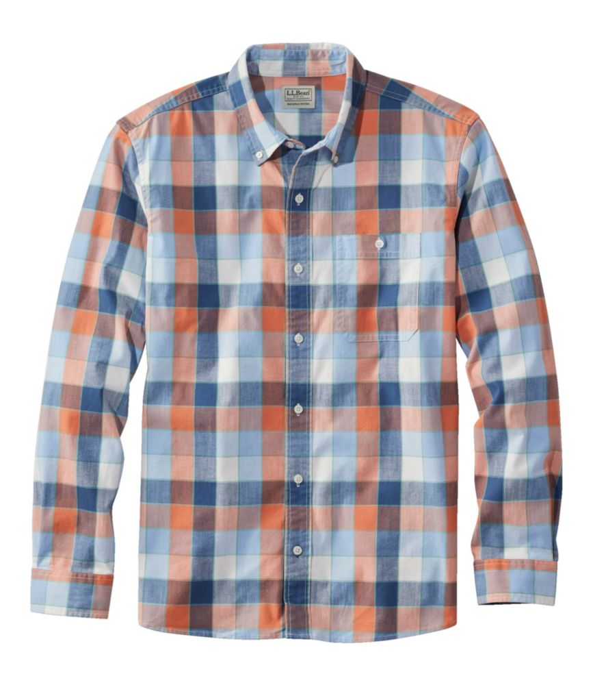 stretch plaid shirt