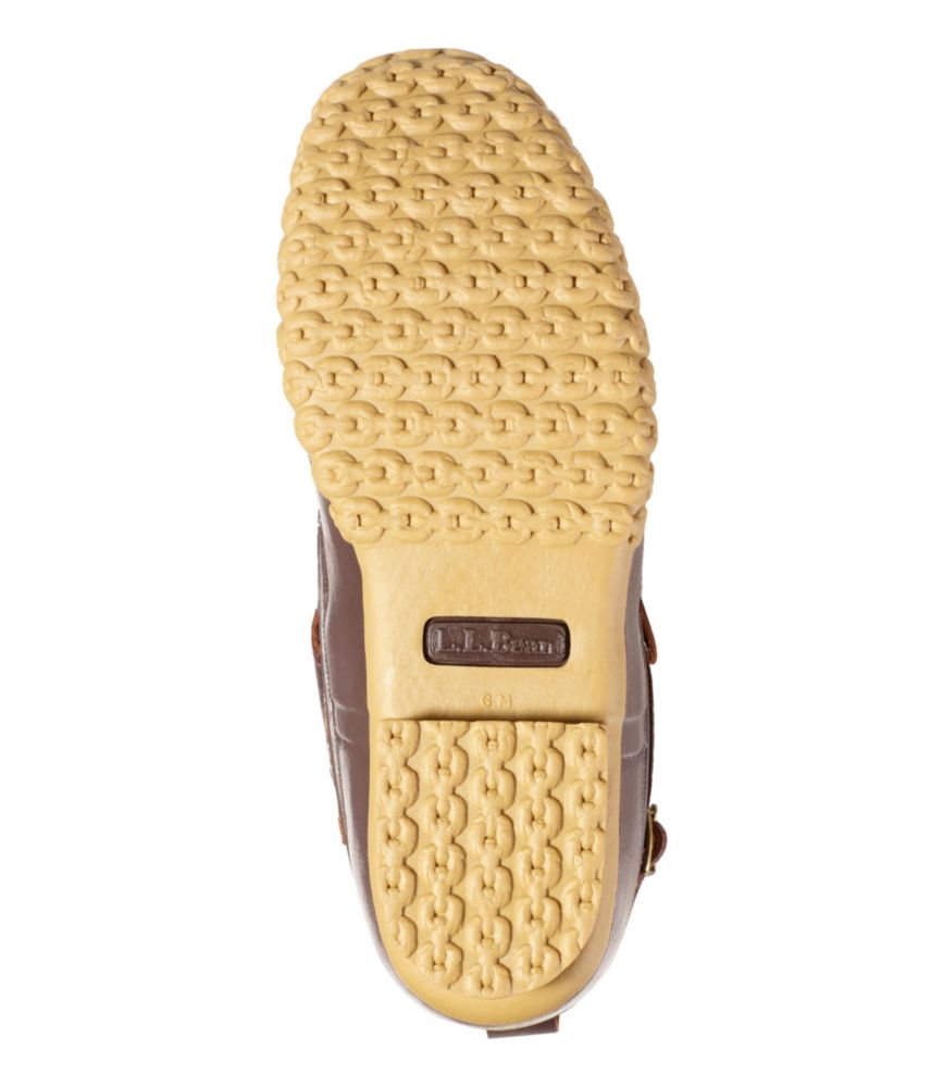 Men's Bean Boots, 10" Engineer Buckle Flannel-Lined