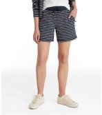 Women's Ultrasoft Sweats 6" Shorts, Stripe