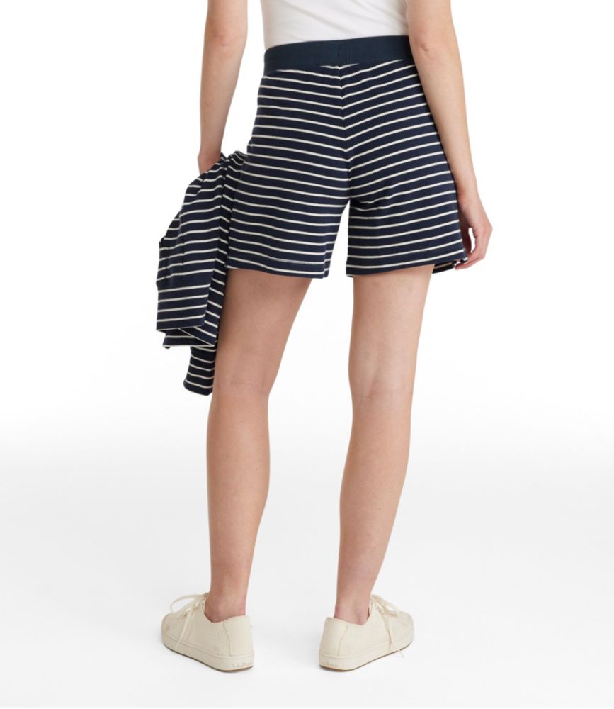 Women's Ultrasoft Sweats 6" Shorts, Stripe