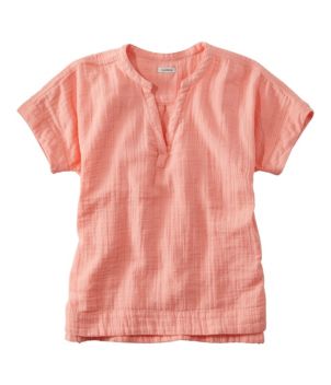 Women's Cloud Gauze Shirt, Short-Sleeve