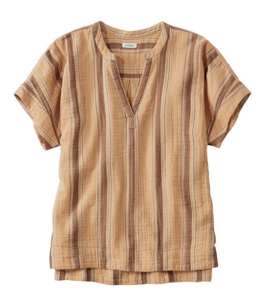 Women's Cloud Gauze Shirt, Short-Sleeve
