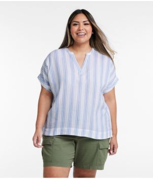 Women's Cloud Gauze Shirt, Short-Sleeve