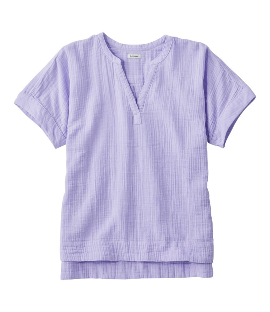 Women's Cloud Gauze Shirt, Short-Sleeve