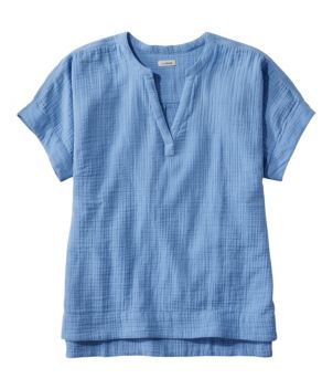 Women's Cloud Gauze Shirt, Short-Sleeve