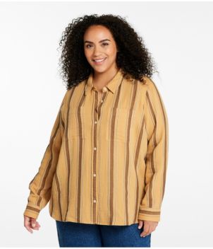 Women's Cloud Gauze Shirt, Long-Sleeve