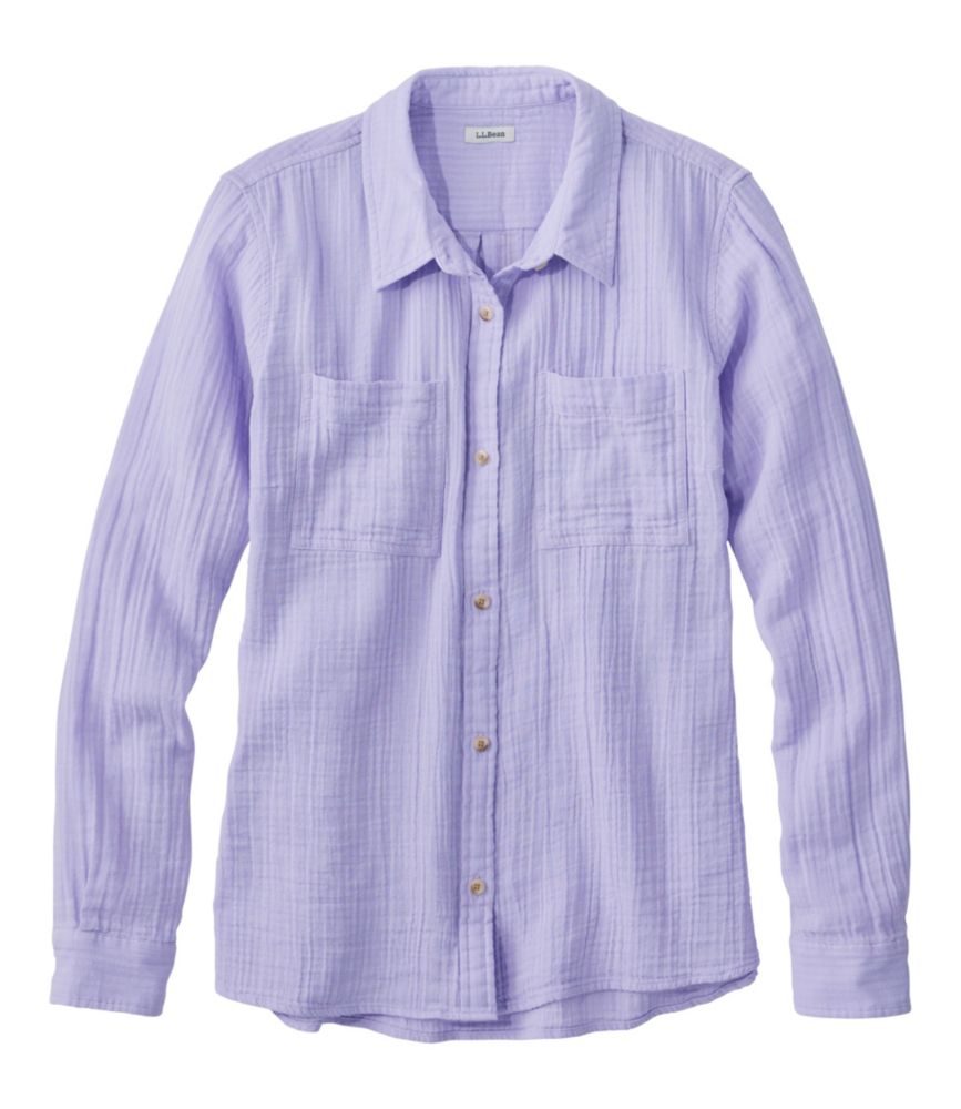 Women's Cloud Gauze Shirt, Long-Sleeve