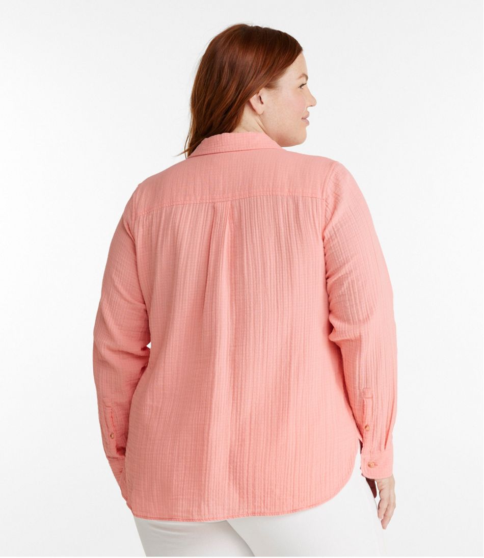 Women's Cloud Gauze Shirt, Long-Sleeve