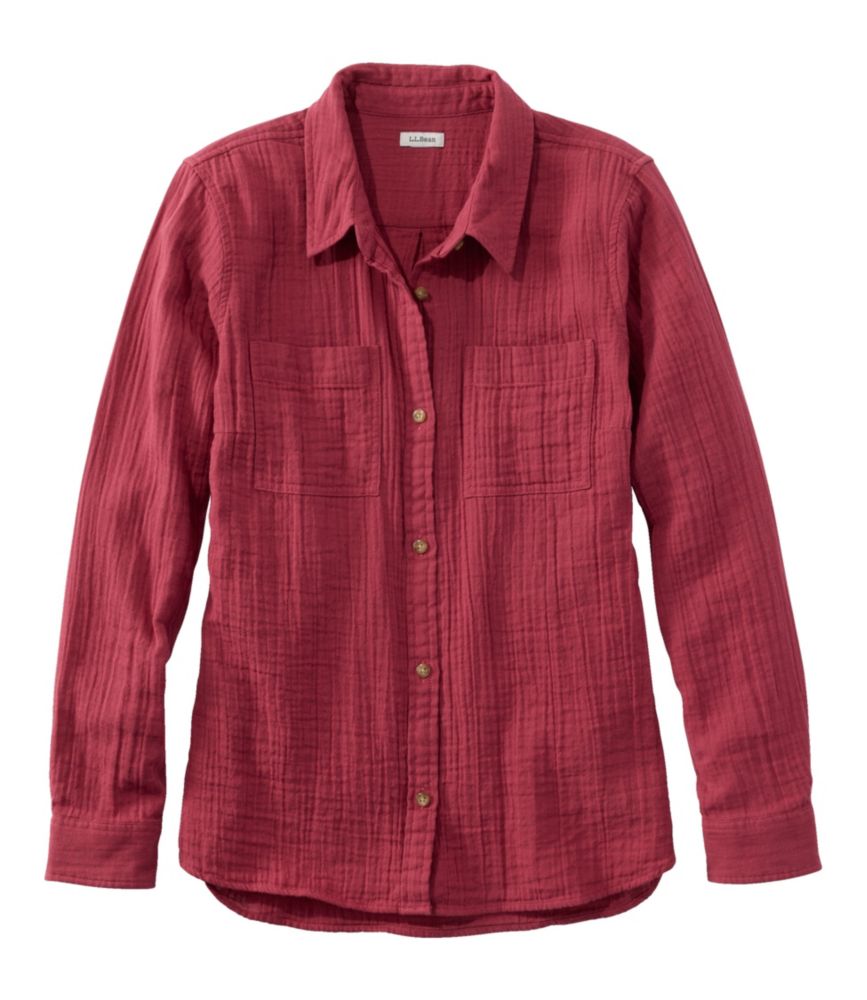 Women's Cloud Gauze Shirt, Long-Sleeve