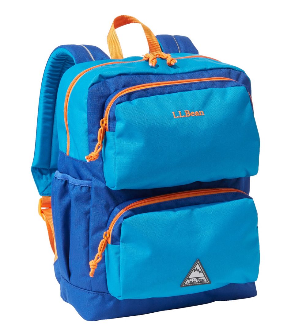 L.L.Bean Trailfinder School Backpack (Little Kids) School Backpack Bags Regatta Blue/Cerulean Blue : One Size